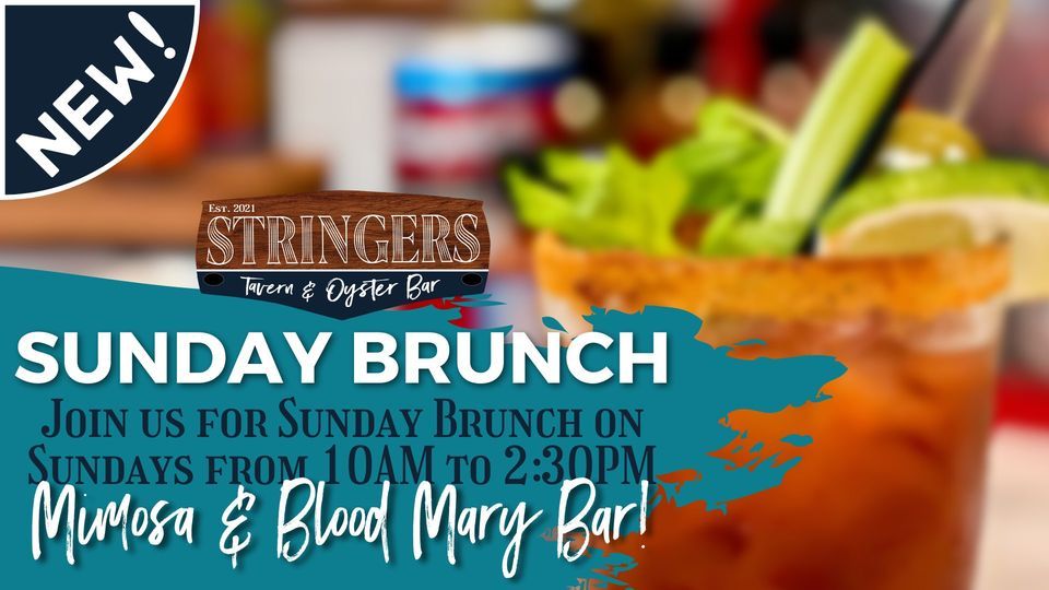 Sunday Brunch | Stringers Tavern & Oyster Bar, Stuart, FL | January 29 ...