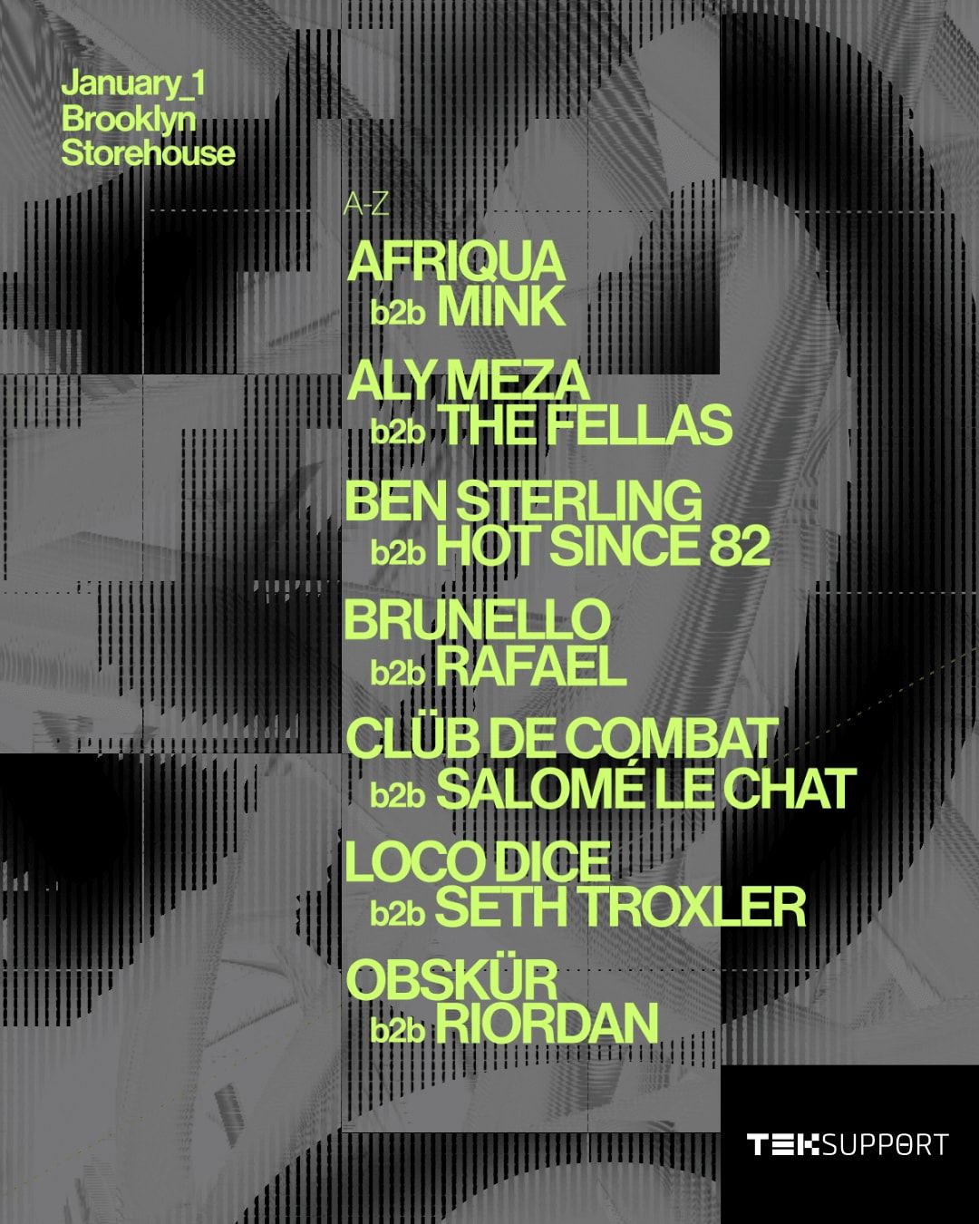 Teksupport - 10 Year Closing at Brooklyn Storehouse at Brooklyn Navy Yard