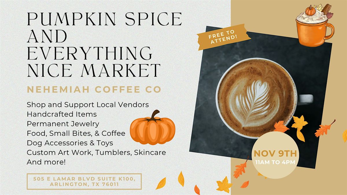 Indoor Arlington Crafts & Coffee Market