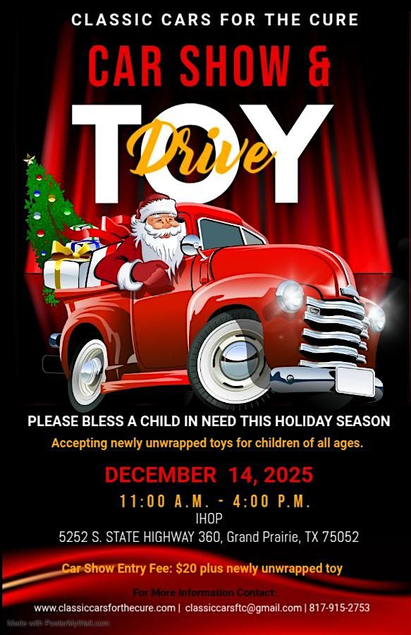 Classic Cars for the Cure Toy Drive \/ Car Show