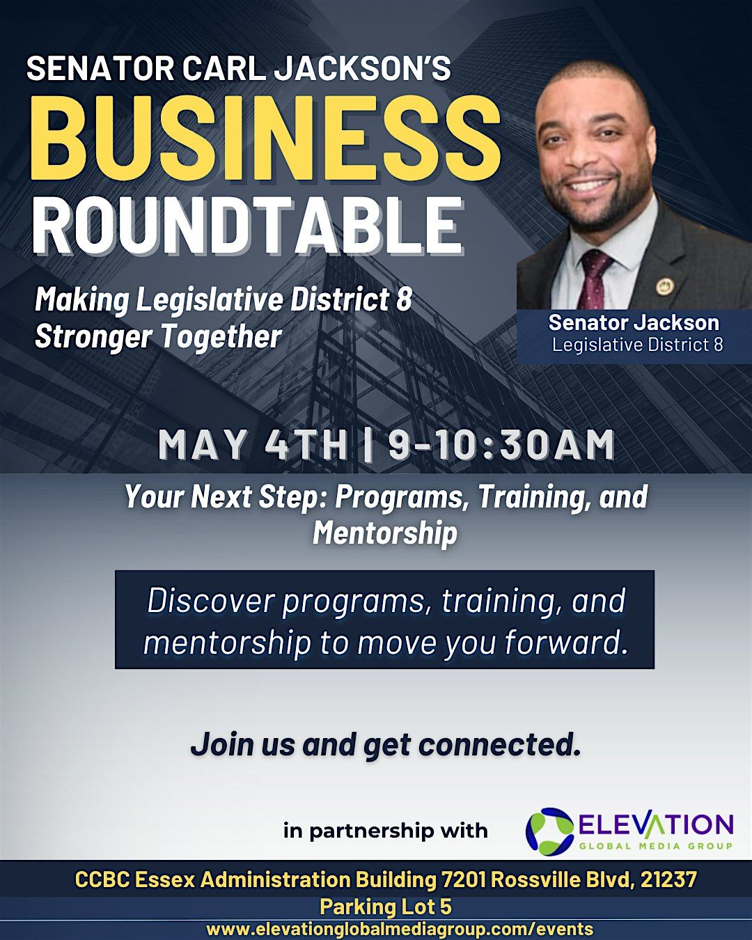 Senator Carl Jackson's Business Roundtable