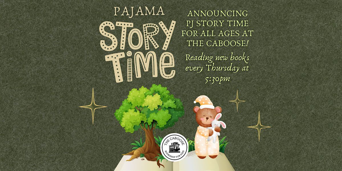 Pajama Story Time at The Caboose