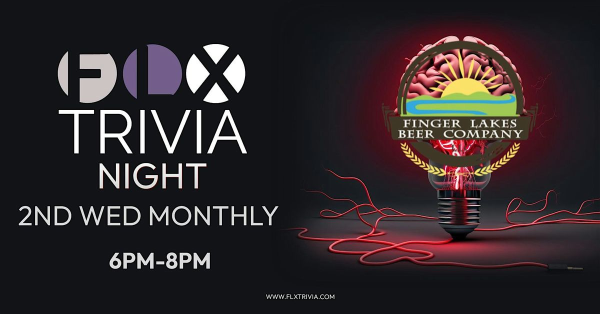 FLX Triva Night at Finger Lakes Beer Company, Hammondsport