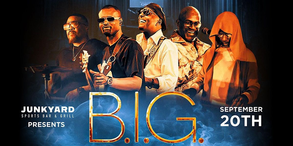 Brothers Igniting Groove B.I.G. Live Concert at Junkyard Sports Bar & Grill