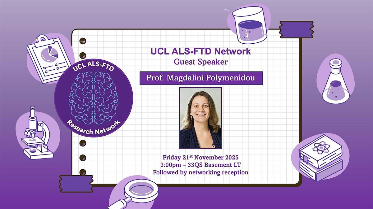 UCL ALS-FTD Network Seminar: Magdalini Polymenidou