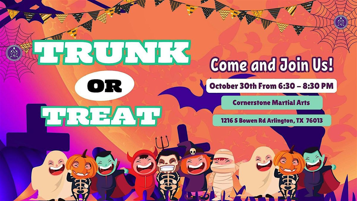 TRUNK OR TREAT - Candy, Fun, Prizes, Family Event!!