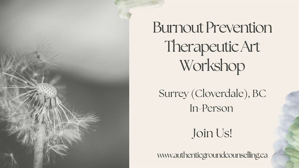 Burnout Prevention Therapeutic Art Workshop