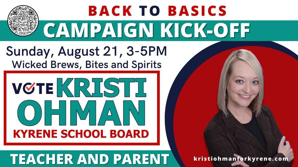 Kristi Ohman for Kyrene Campaign Kick-Off and Fundraiser