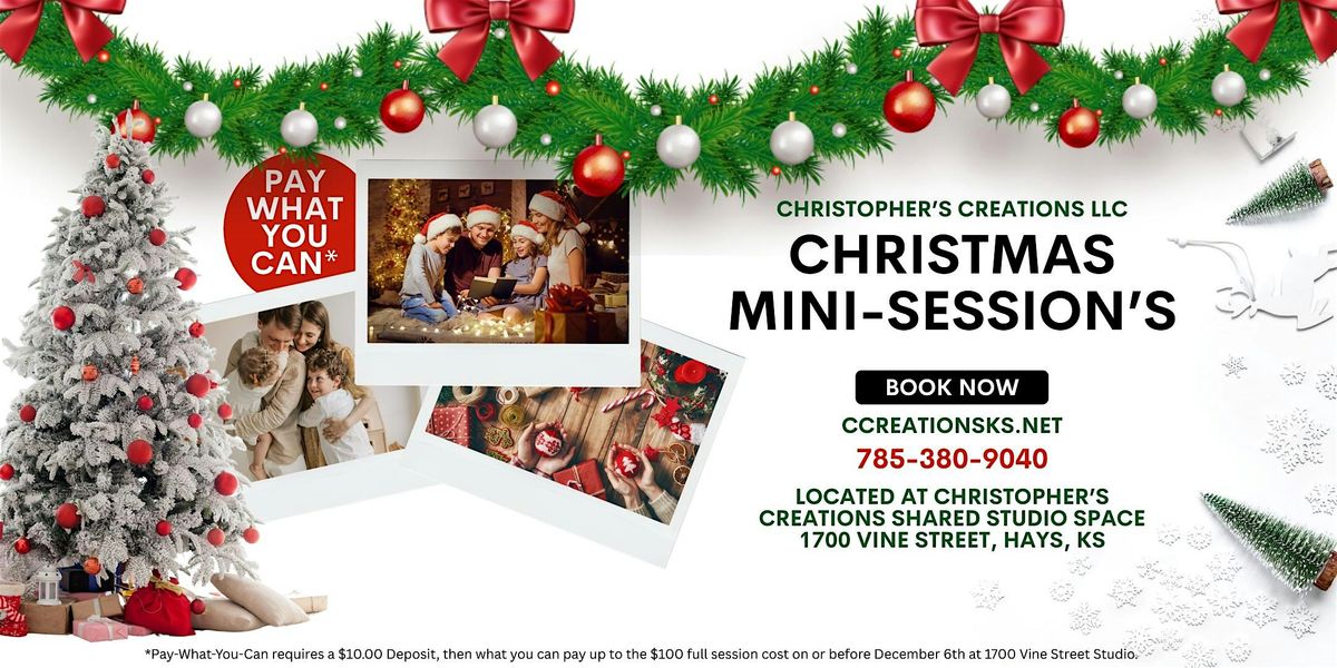 Christmas Mini-Sessions: Pay What You Can
