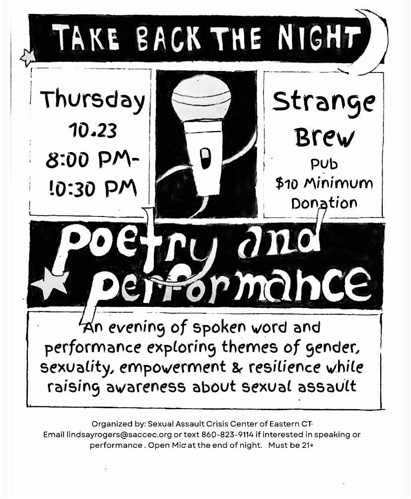 Take Back The Night | Poetry & Performance