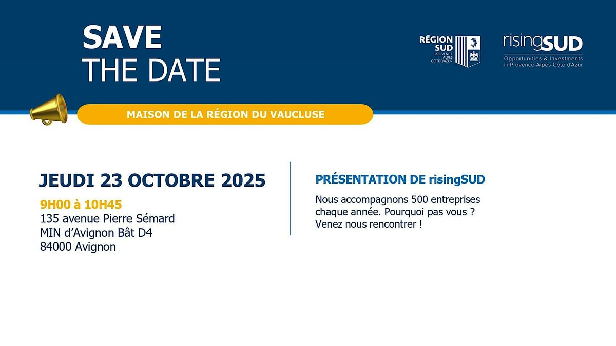 Tourn\u00e9e des territoires de risingSUD x Avignon