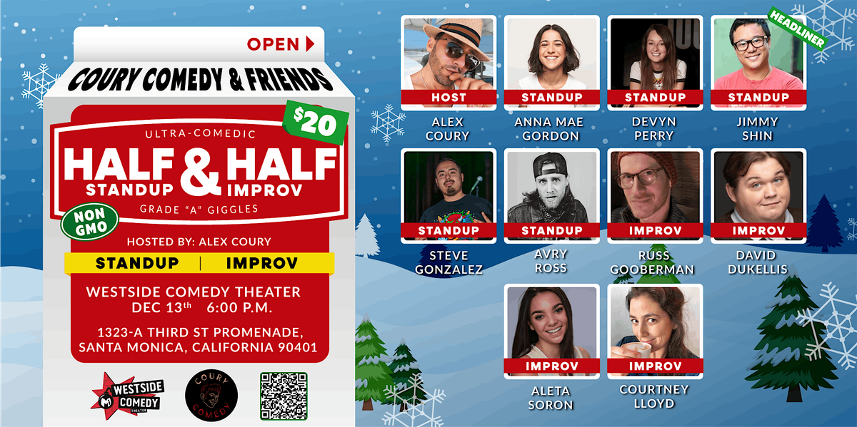 Coury Comedy and Friends: Half and Half