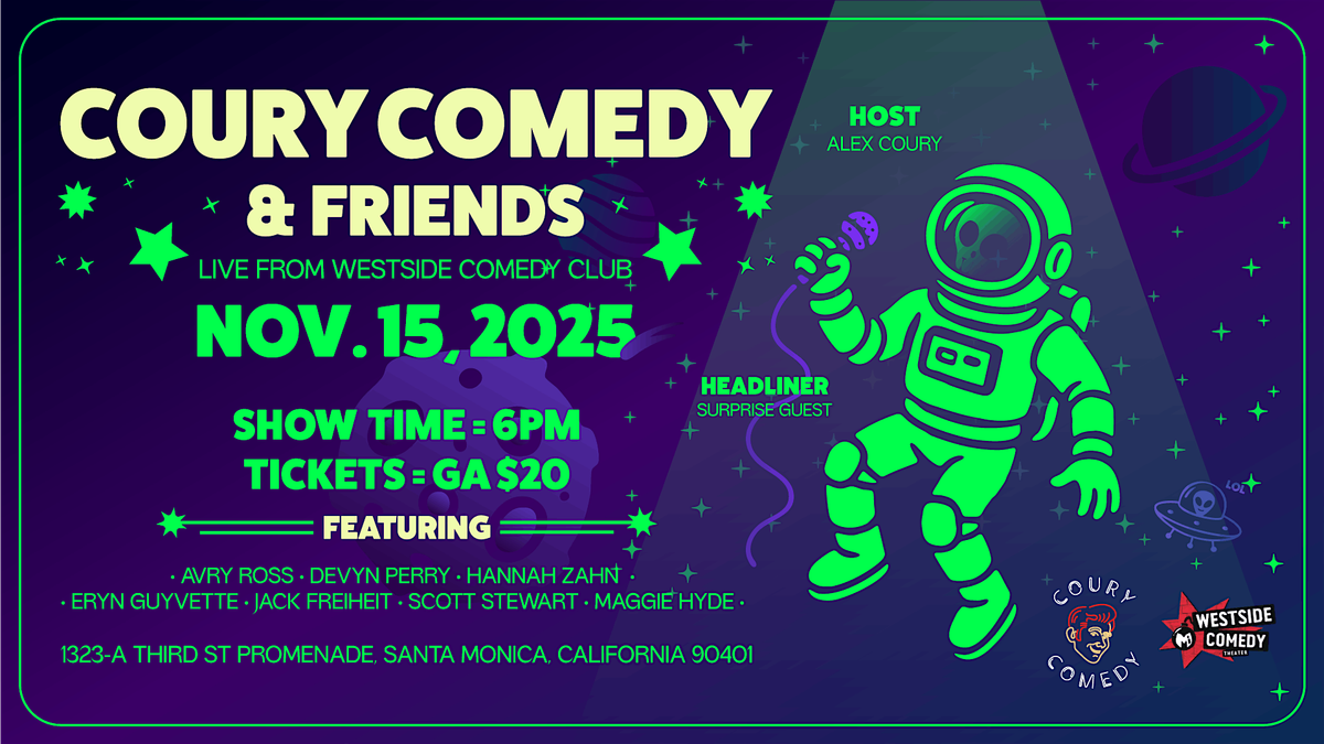 Coury Comedy and Friends: Half and Half