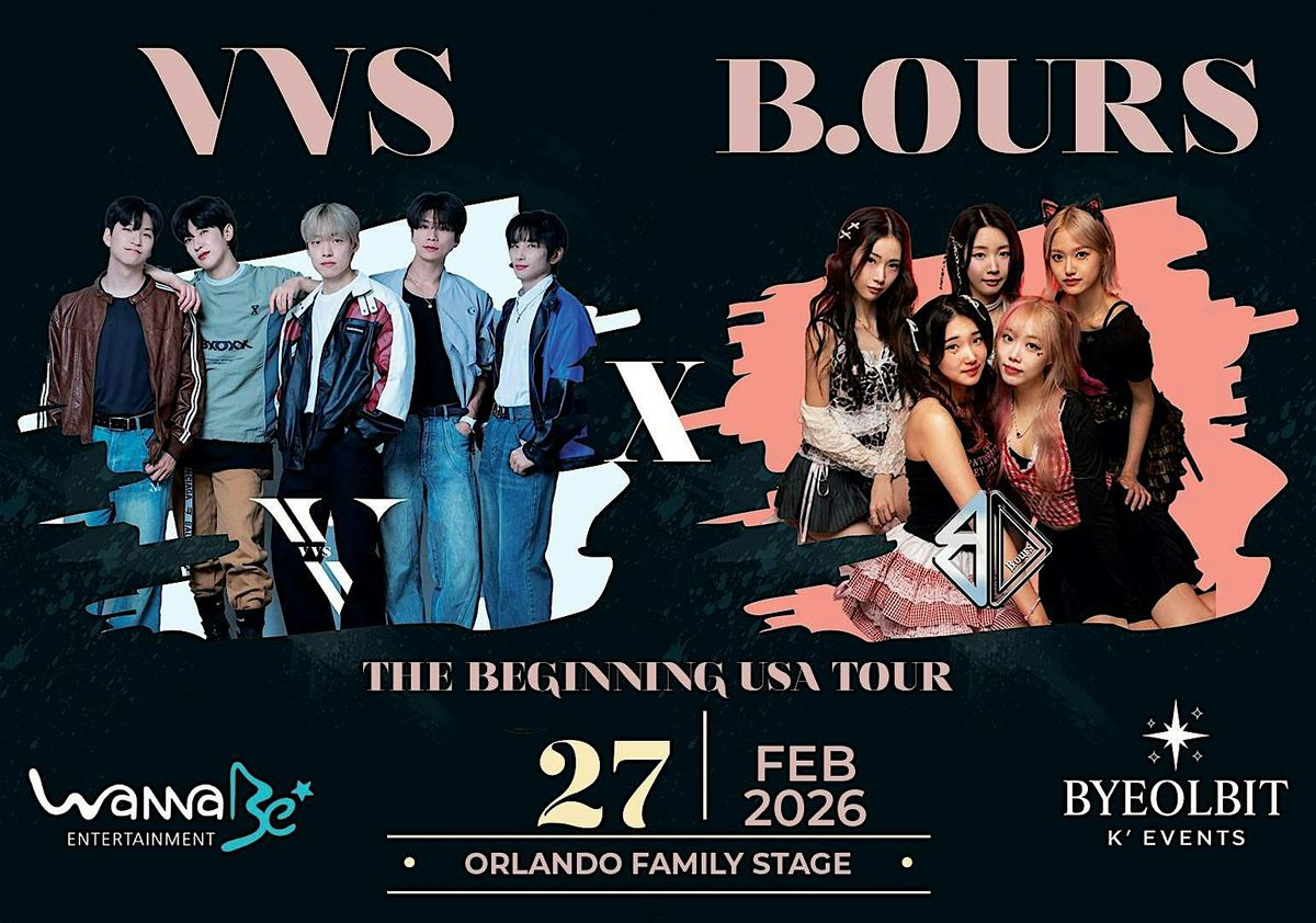 VVS X B-OURS: THE BEGINNING USA TOUR