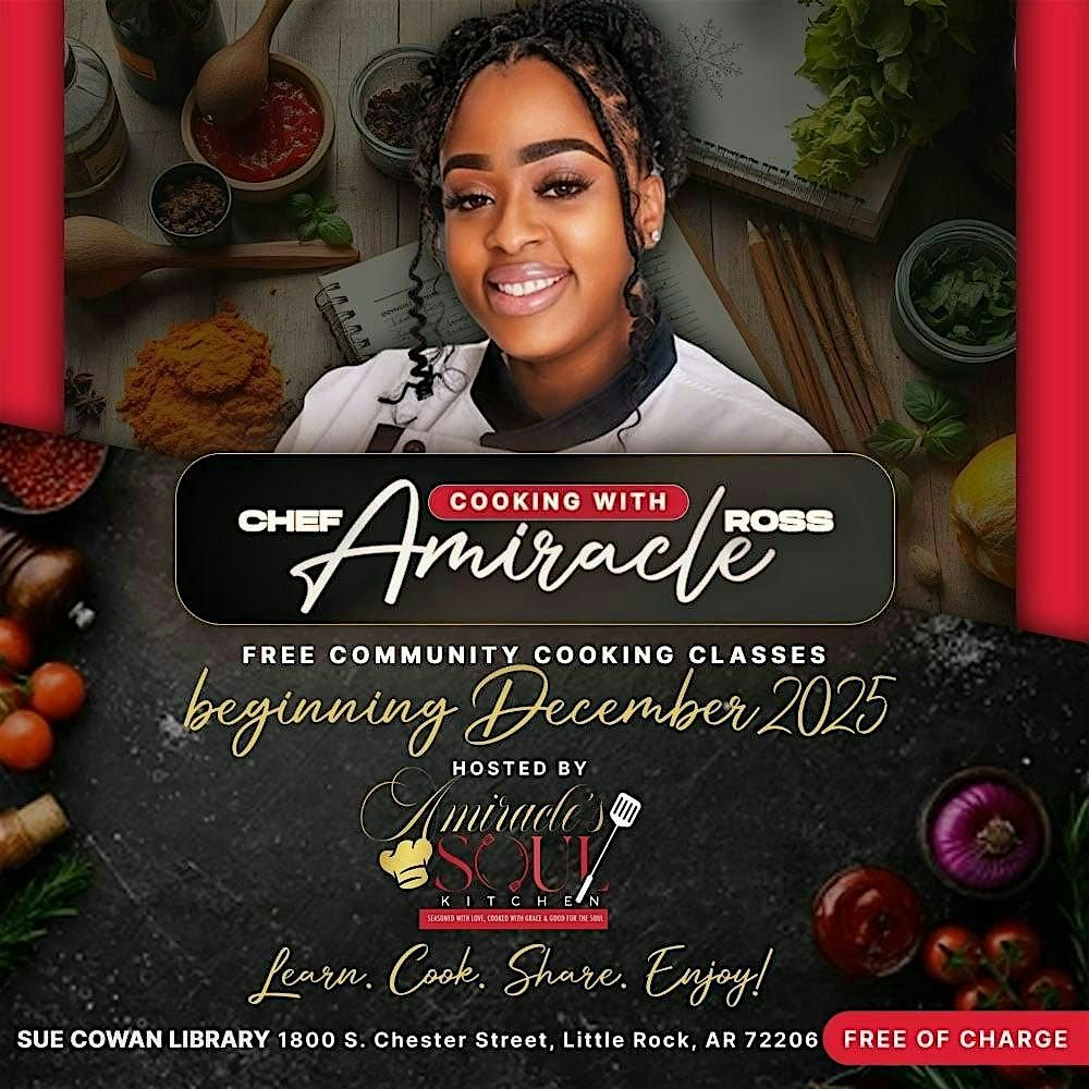 Cooking W\/ Soul: Free community cooking class