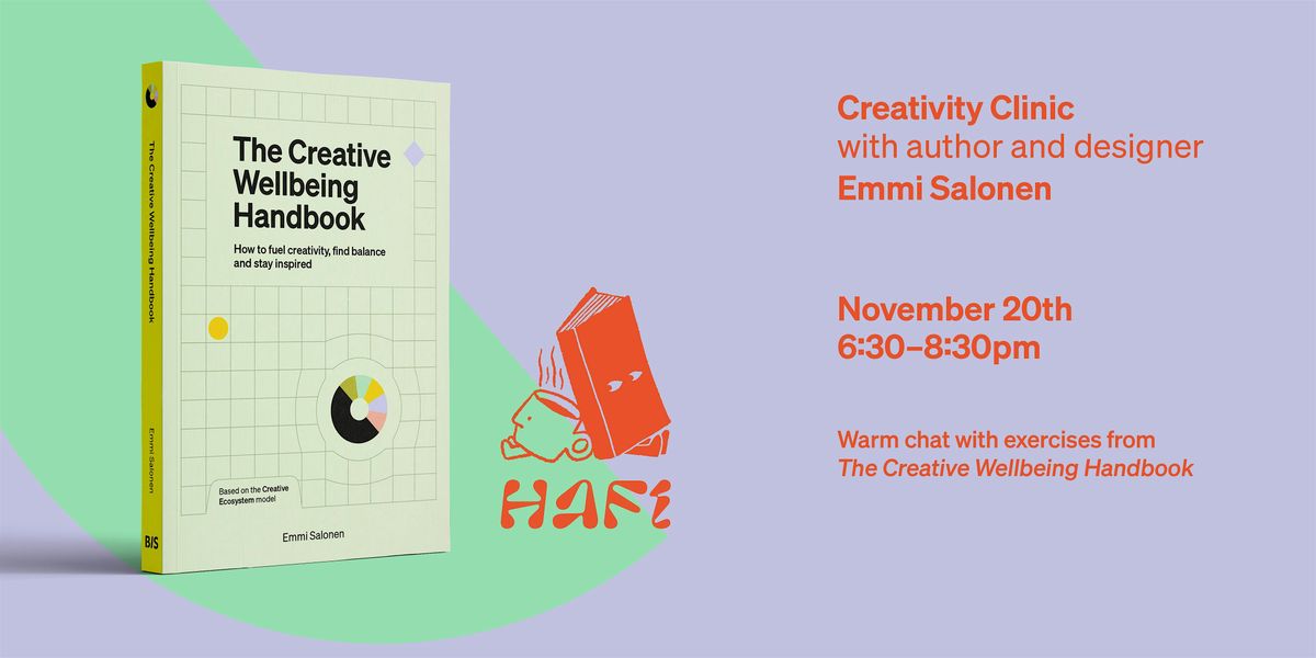 Creativity Clinic with author and designer Emmi Salonen