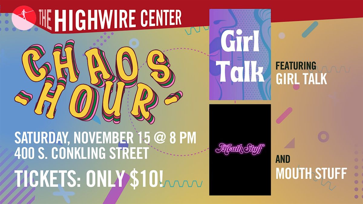 Chaos Hour: Unpredictable Improv at The Highwire Center!