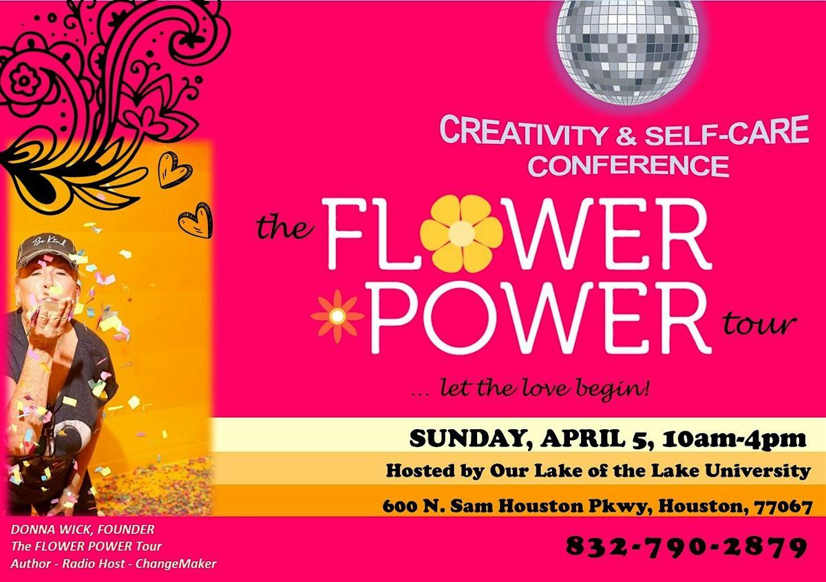 THE FLOWER POWER TOUR - A CREATIVITY & SELF-CARE DAY