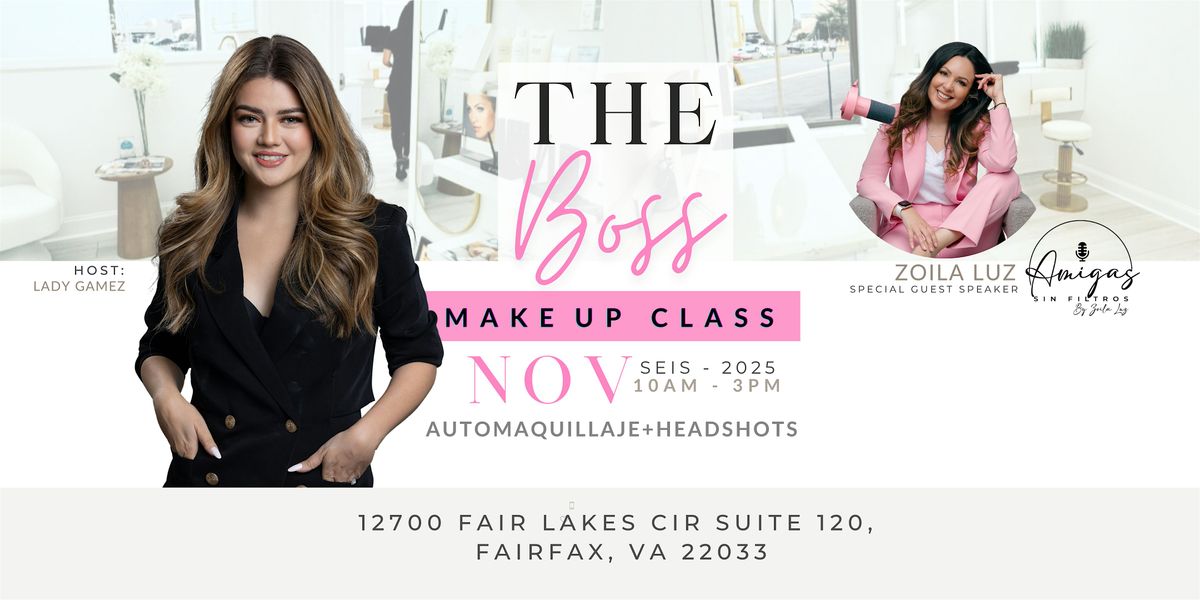 Taller de Automaquillaje THE BOSS makeup class!