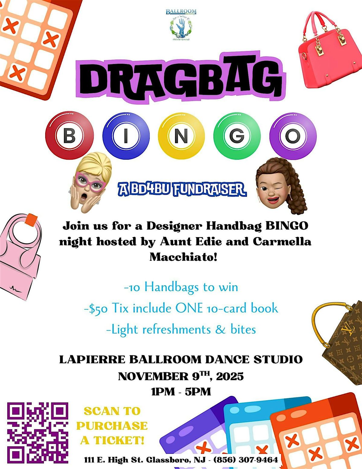 Drag Bag Bingo Fundraiser!