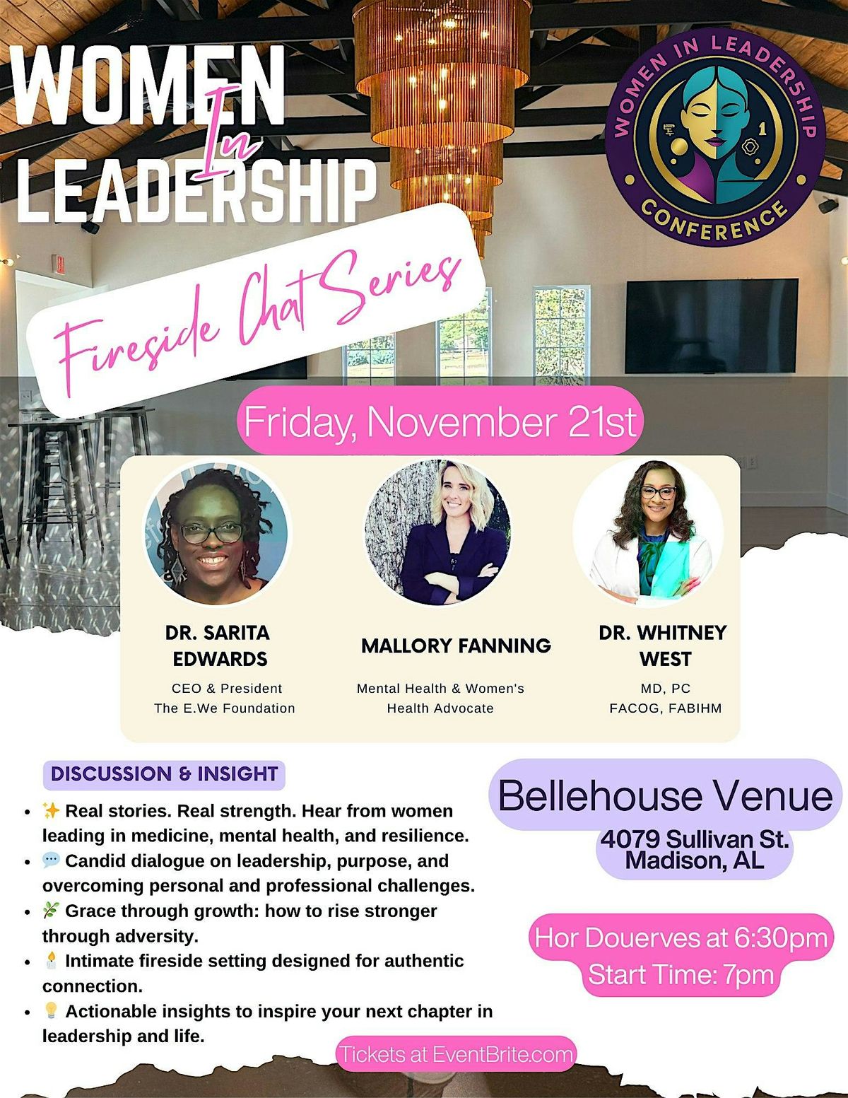Women In Leadership: Fireside Chat Series