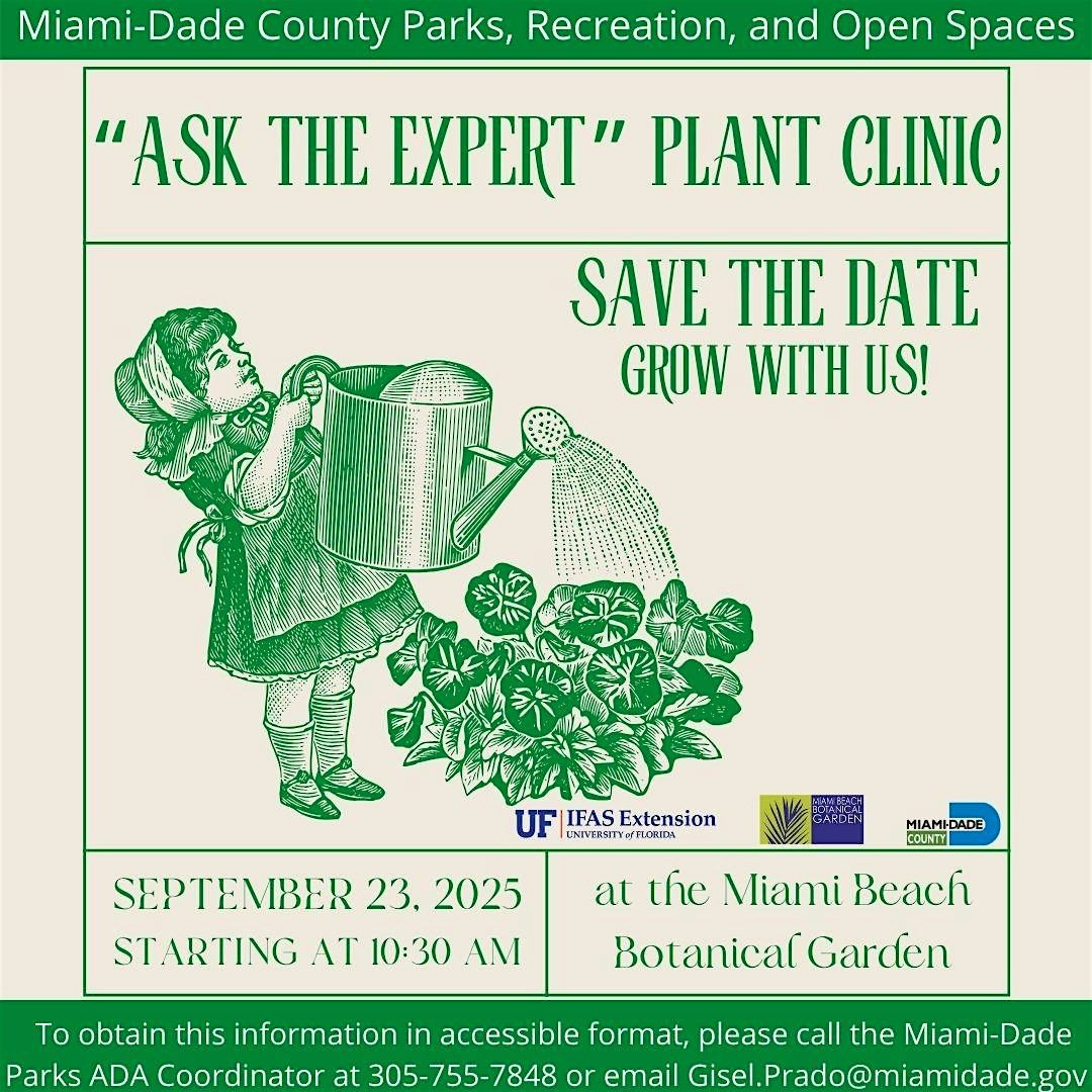 "Ask The Expert" Plant Clinic