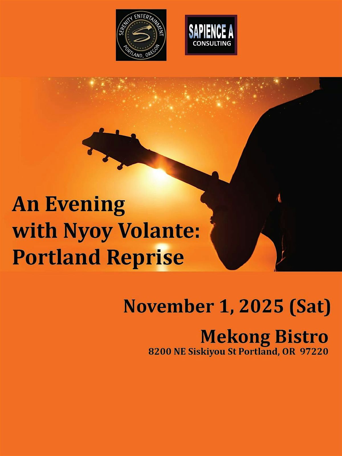 An Evening with Nyoy Volante: Portland Reprise