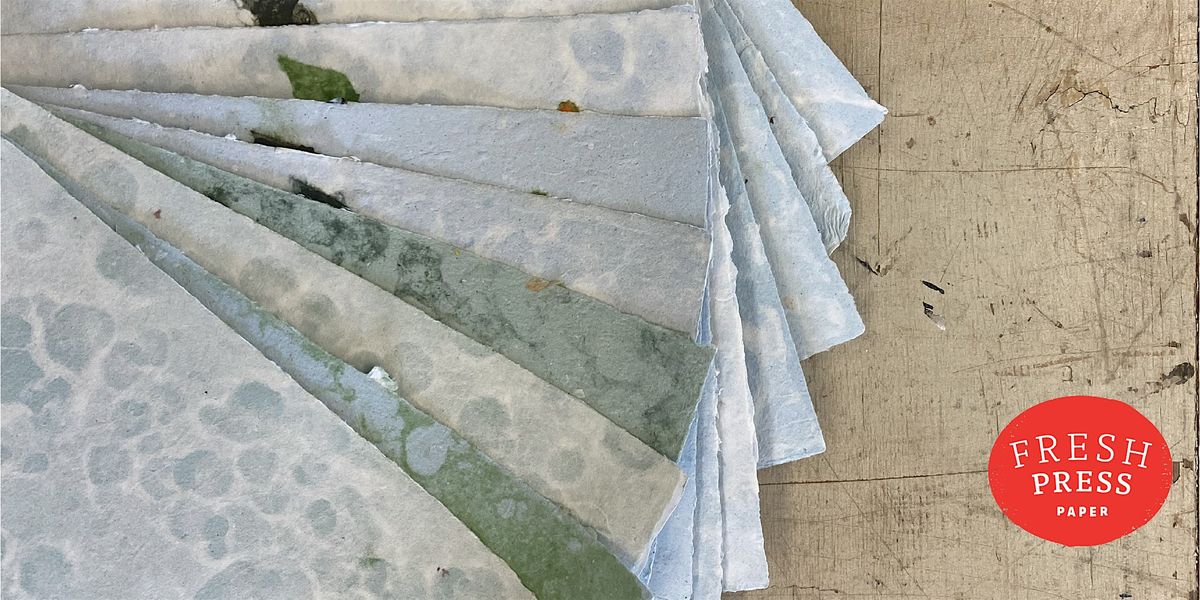 Intro to Western Papermaking Workshop at Fresh Press