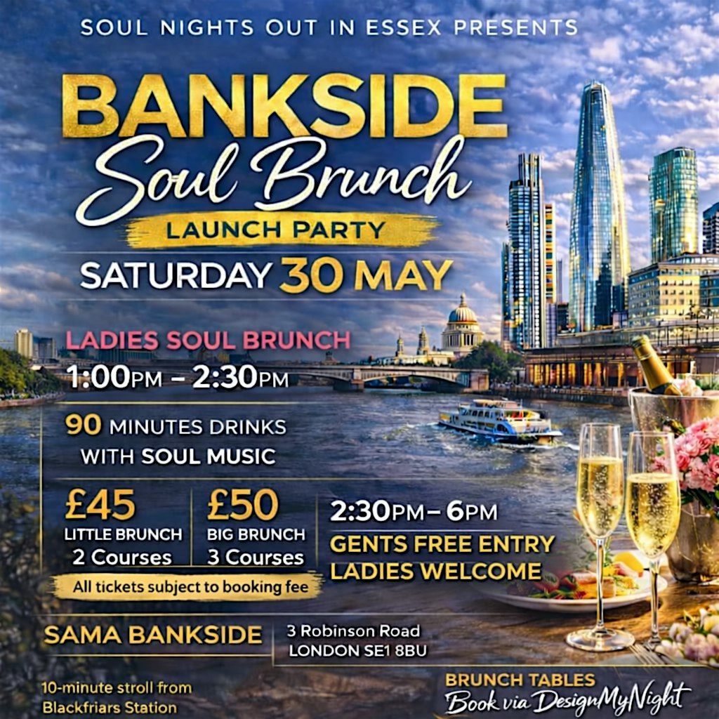 After Party \u2013 Bankside Soul Brunch (Free Entry)