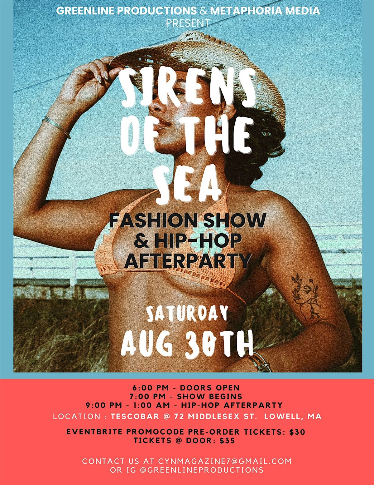 Swimwear Fashion Show & Hip-Hop Afterparty | Turn Up the Summer Heat!
