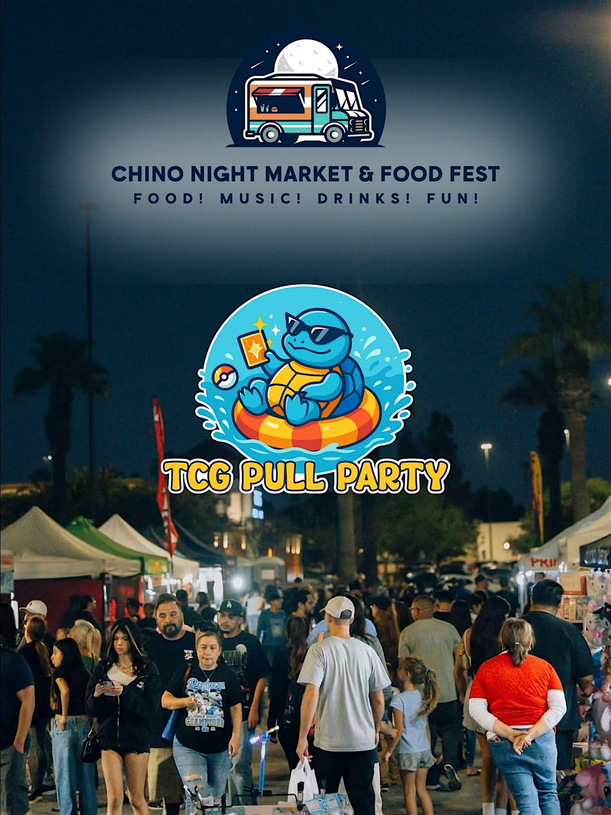 TCG Pull Party at the Chino Night Market