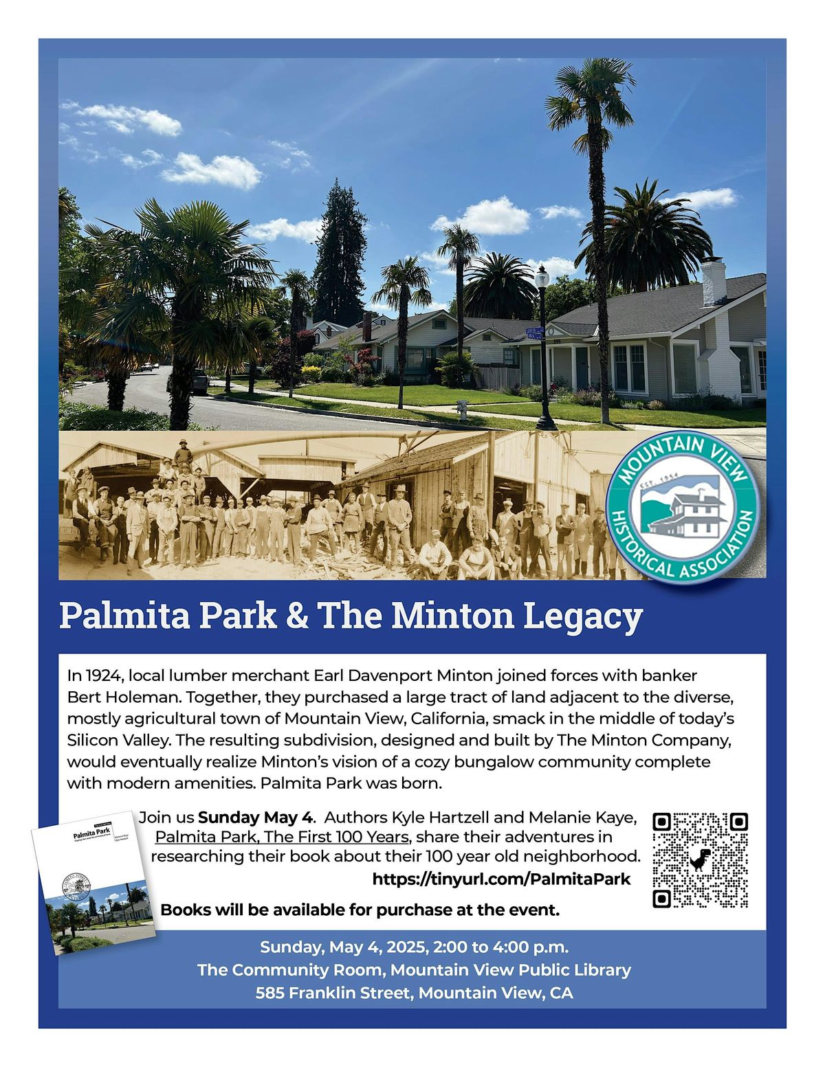 Palmita Park & the Minton Legacy at Mountain View Public Library on 4th