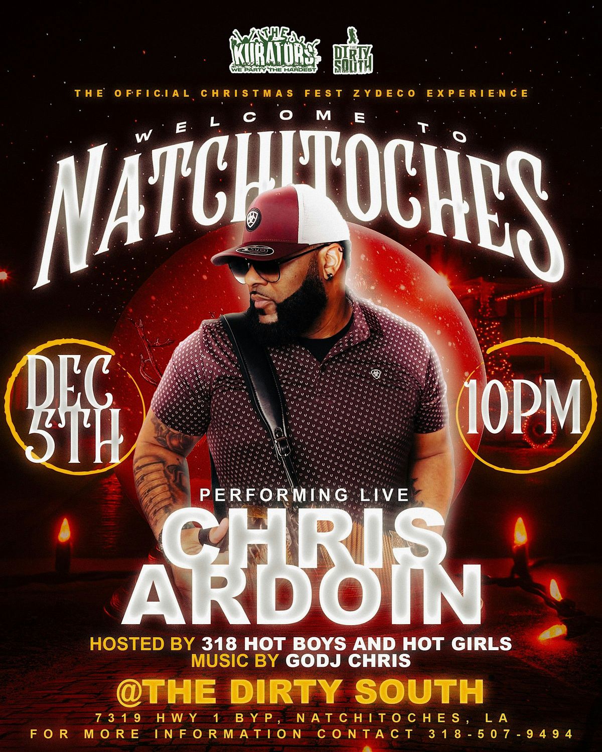 WELCOME 2 NATCHITOCHES (CHRIS ARODIN LIVE)