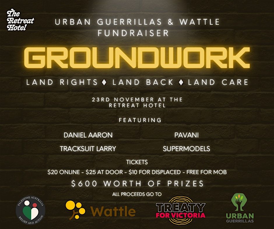 Ground Work - Land Rights, Land Back, Landcare