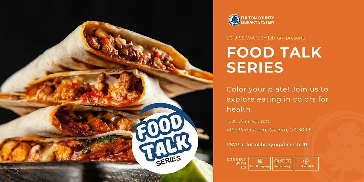 Food Talk: Color Your Plate