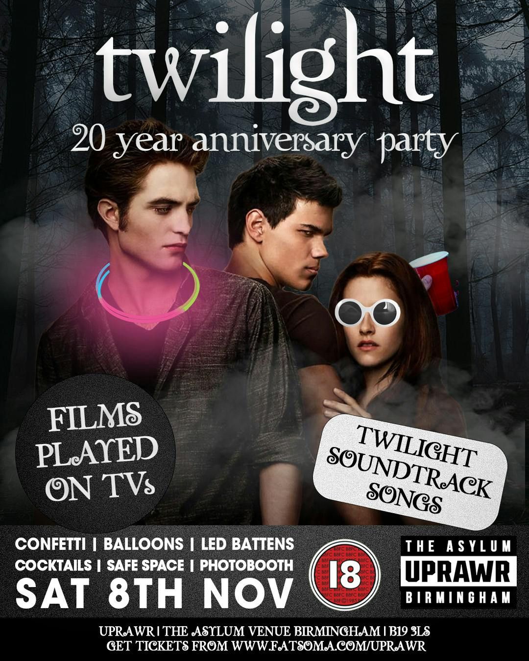 UPRAWR: 20 Years of Twilight Party!