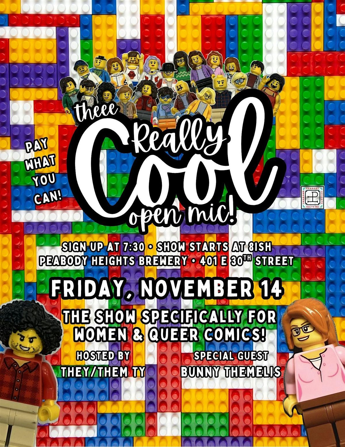 The REALLY COOL Open Mic: The Show for Women & Queer Comics!