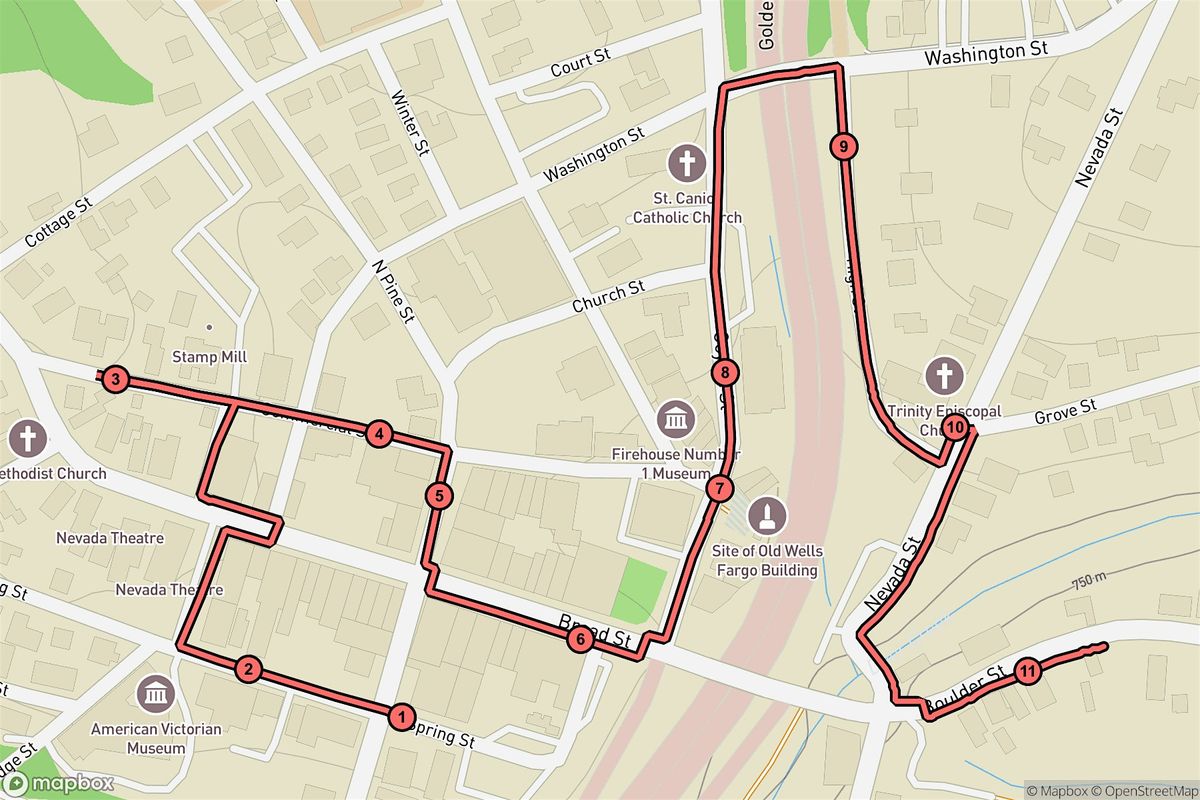 Nevada City Audio Tour: Gold Rush Echoes and Historic Hidden Gems