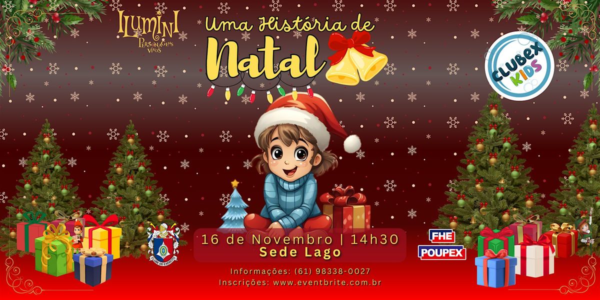 Teatro: Uma Hist\u00f3ria de Natal - Clubex Kids