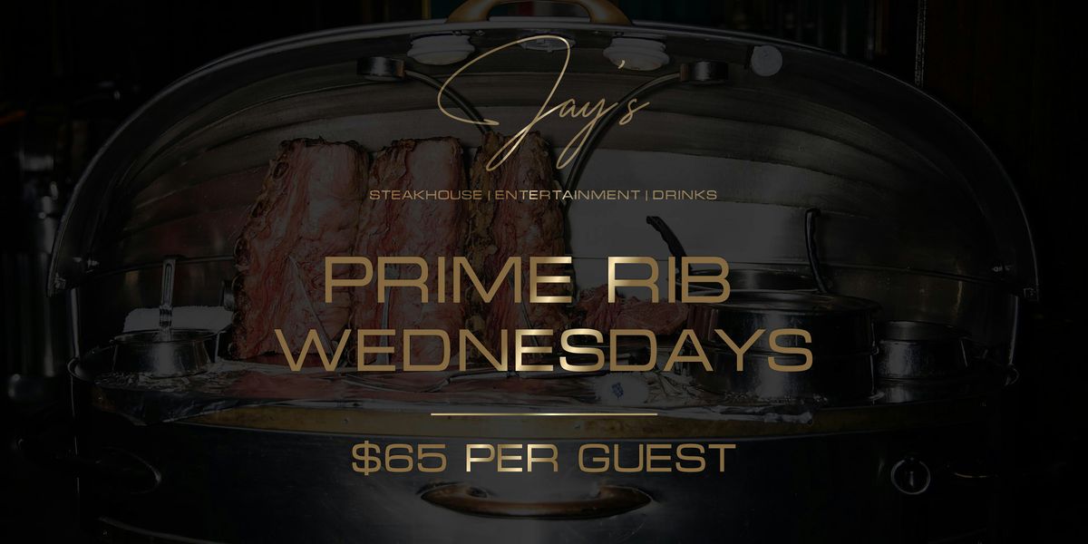 Prime Rib Wednesdays