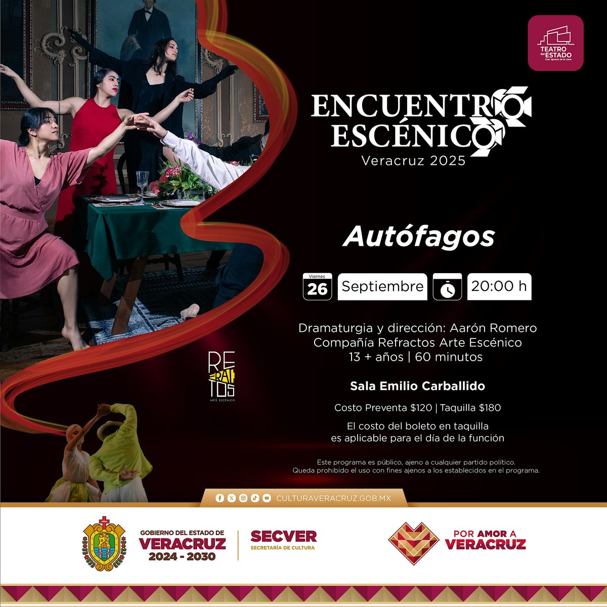Aut\u00f3fagos Encuentro Esc\u00e9nico Veracruz 2025
