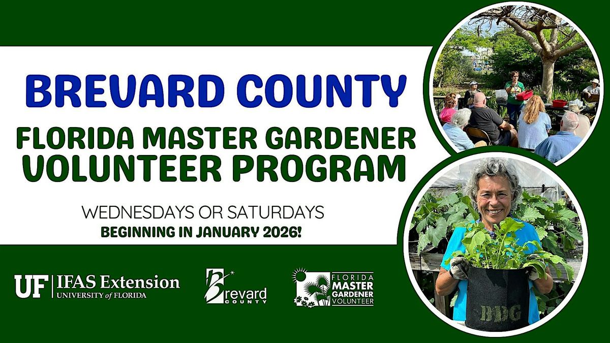2026 Brevard County Master Gardener Volunteer Program (Info Page)