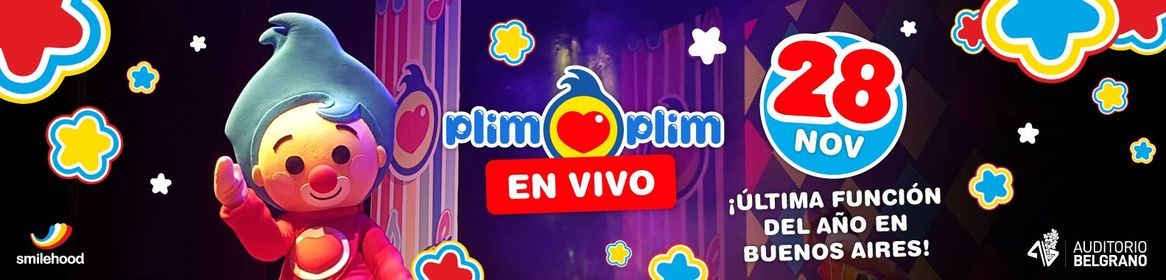 PLIM PLIM EN VIVO | Auditorio Belgrano, San Martin, BA | November 28, 2021