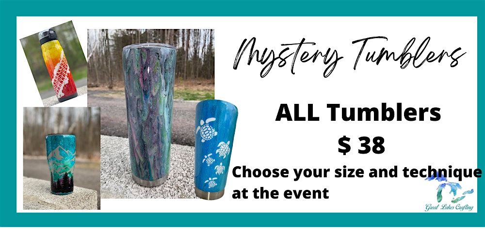 Garden City -- Mystery Tumblers (Design your own tumbler)