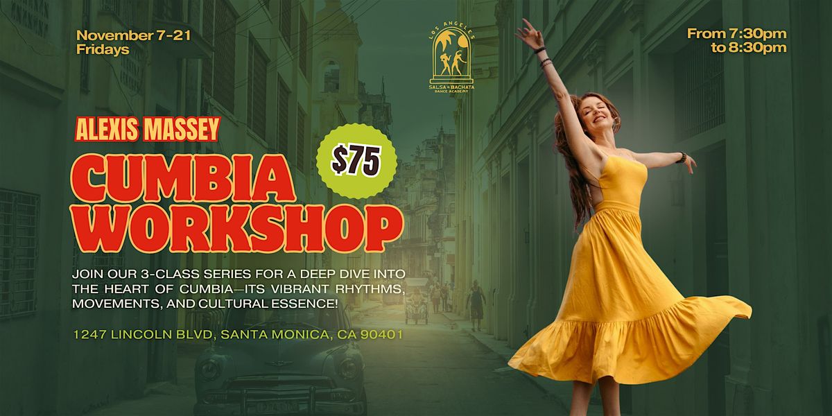 Cumbia Nights: 3-Week Workshop Series