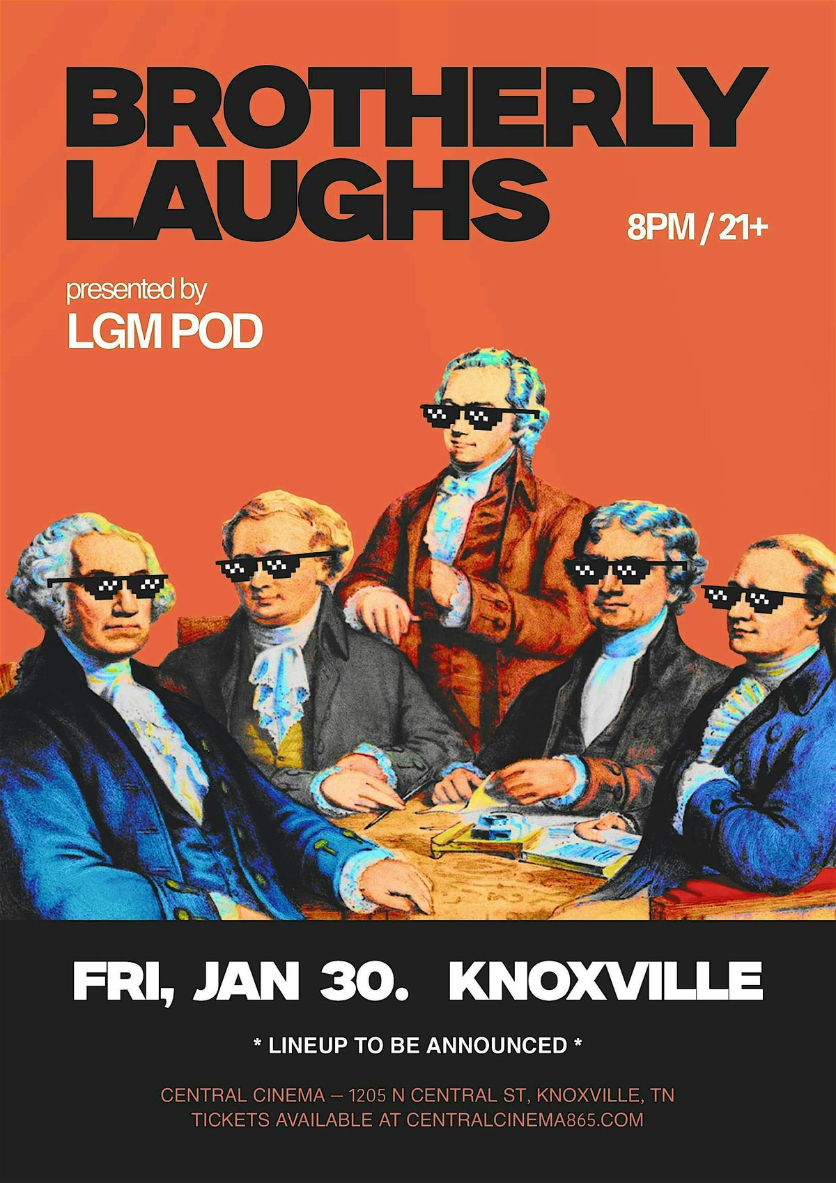 Brotherly Laughs at Knoxville!