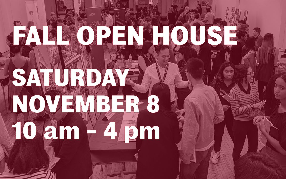 FALL OPEN HOUSE - Program Overview Session - 10:30 AM