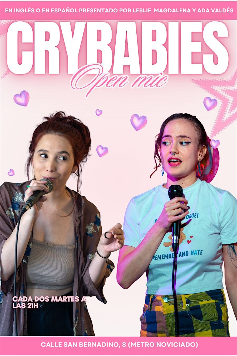 Crybabies Open Mic - Stand Up Comedy in English