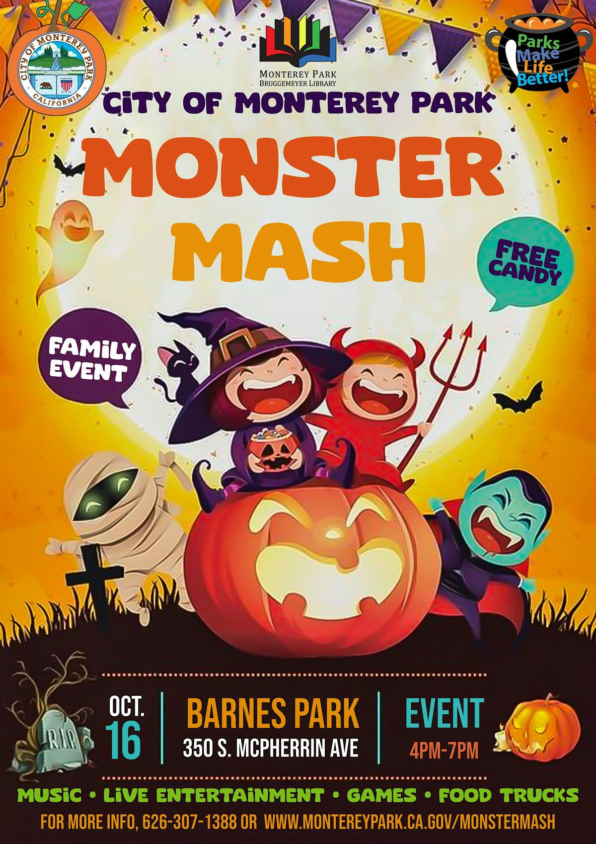 City of Monterey Park: Monster Mash 2025