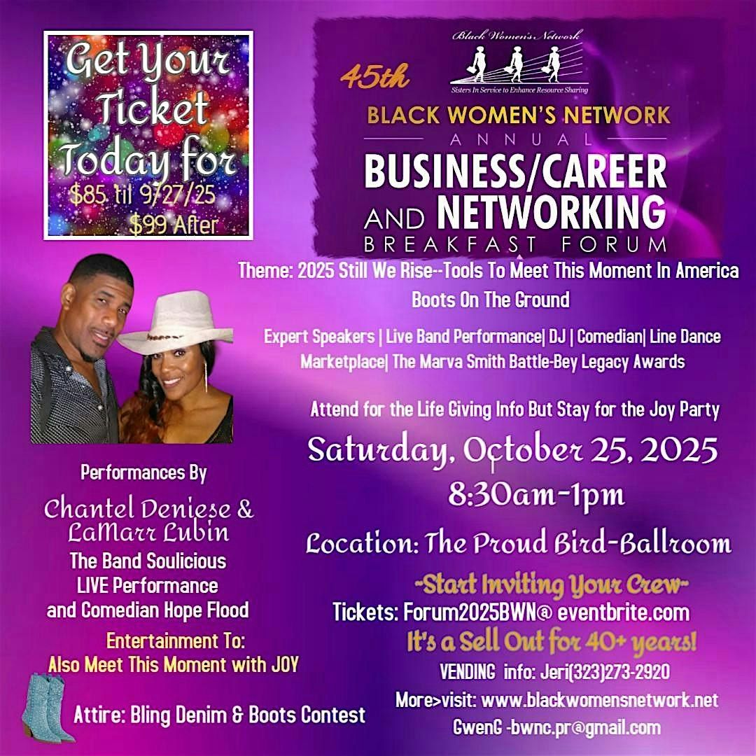 2025 Business-Career-Networking Breakfast Forum